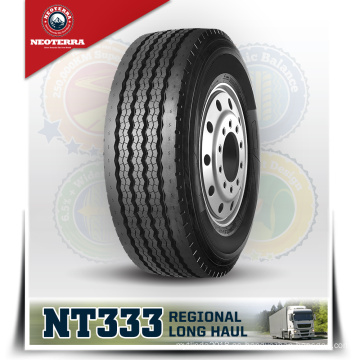 neumático de camión TBR 385 / 65R22.5 con garantía de calidad 150000km, patrón para remolque en el mercado de Europa, inventario en stock